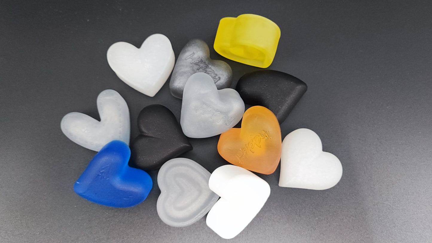 Dekoherzen 10er-Set – bunt. vielseitig. voller Liebe