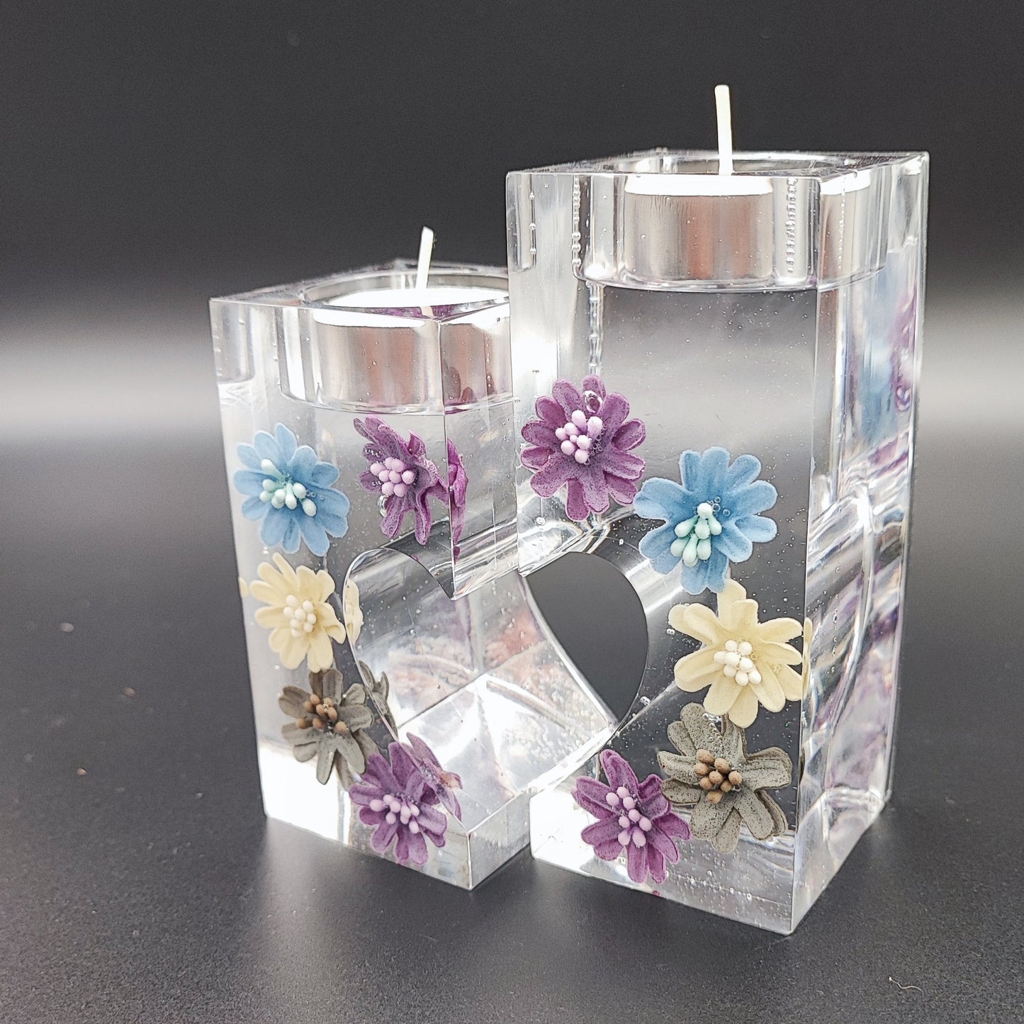 Kerzenständer „Herzlicht“ – handgemacht. romantisch. individuell