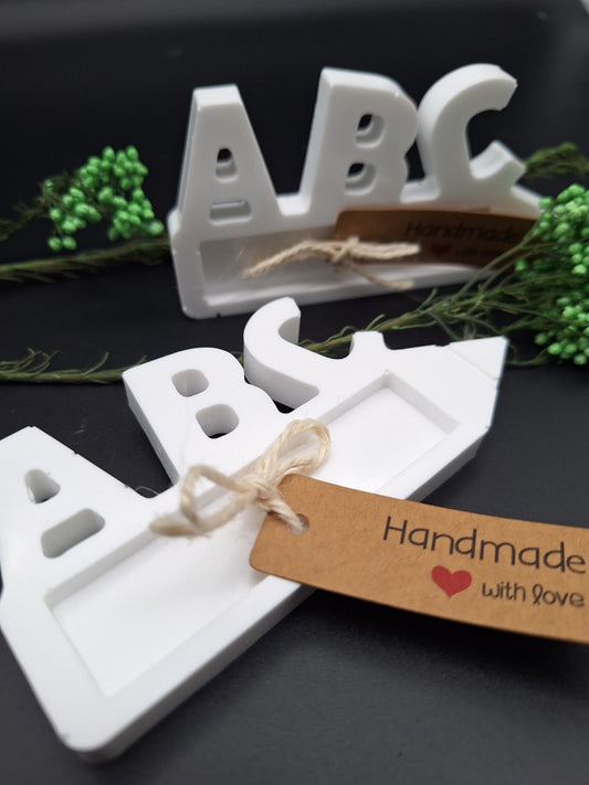 ABC Geschenk Einschulung Geldhalter | Handmade 12 x 7 cm