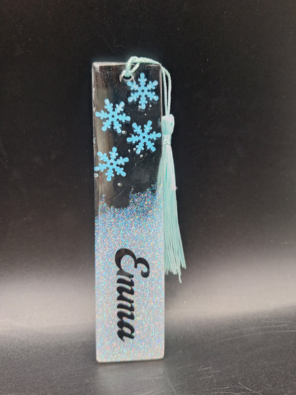 Personalisiertes Lesezeichen mit Namen aus Epoxidharz ✨