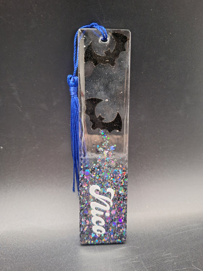 Personalisiertes Lesezeichen mit Namen aus Epoxidharz ✨