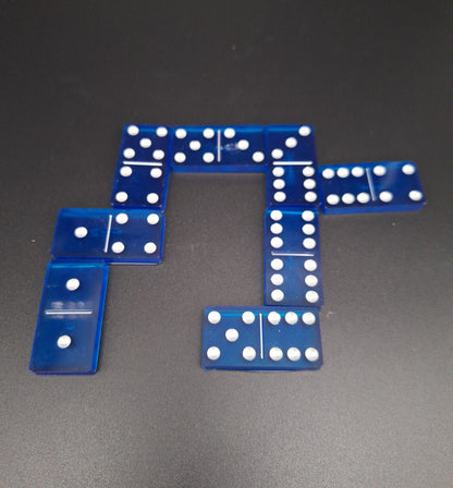 Handgegossenes Domino – 28-teiliges Deko- & Spielset