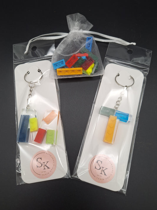 Personalisierter Schlüsselanhänger aus Epoxidharz