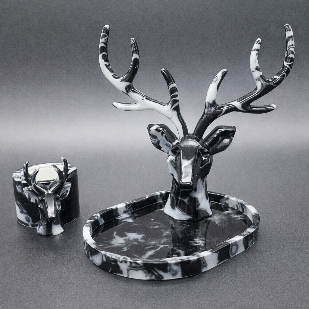 Deko-Set „Hirschglanz“ – majestätisch & stilvoll