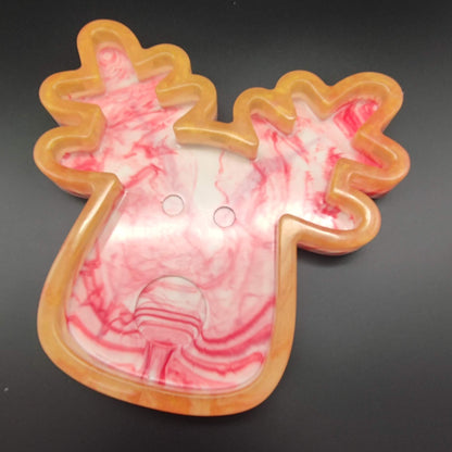 Elch-Tablett aus Epoxidharz – süß. verspielt. absolut einzigartig