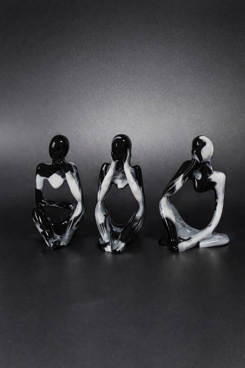 Frauenfigur 3er-Set – Ausdruck von Stärke, Ruhe & Weiblichkeit