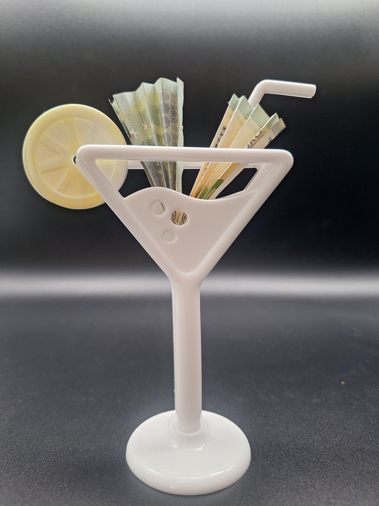 Cocktail Geldgeschenk aus Epoxidharz