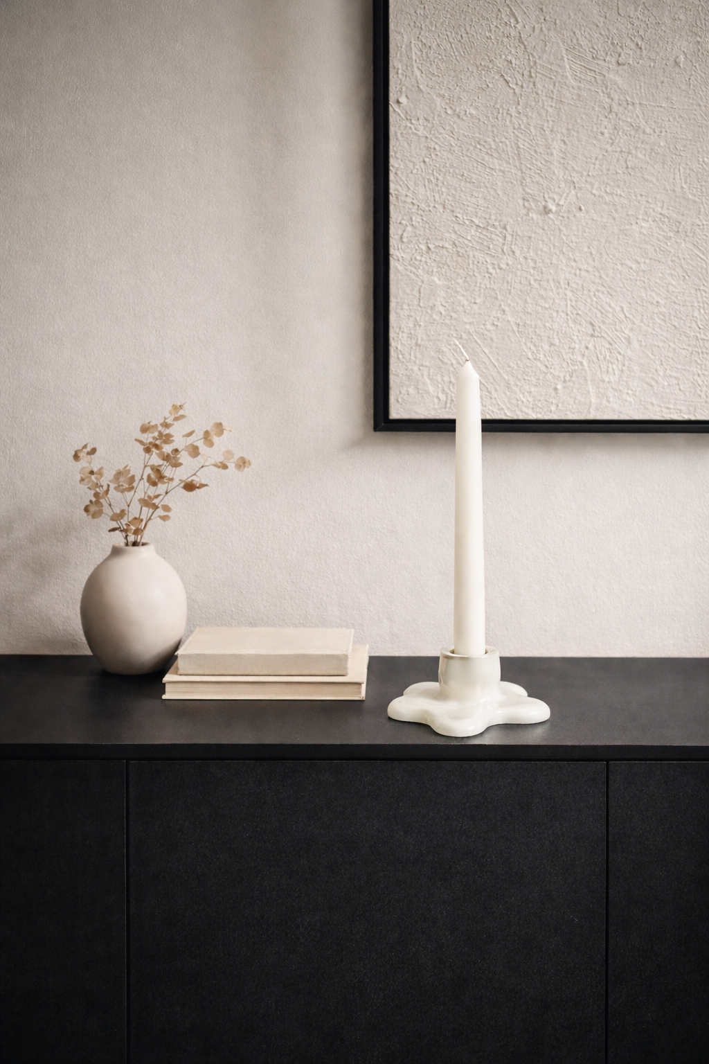 Kerzenständer „Klecks“ – unkonventionell. charmant. handgemacht.