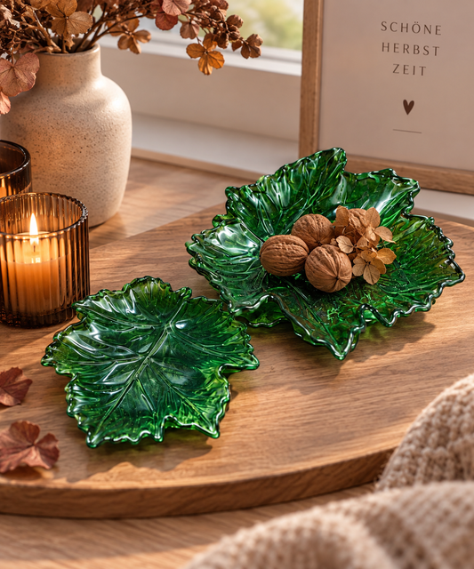 Elegante Blätter 2er Set