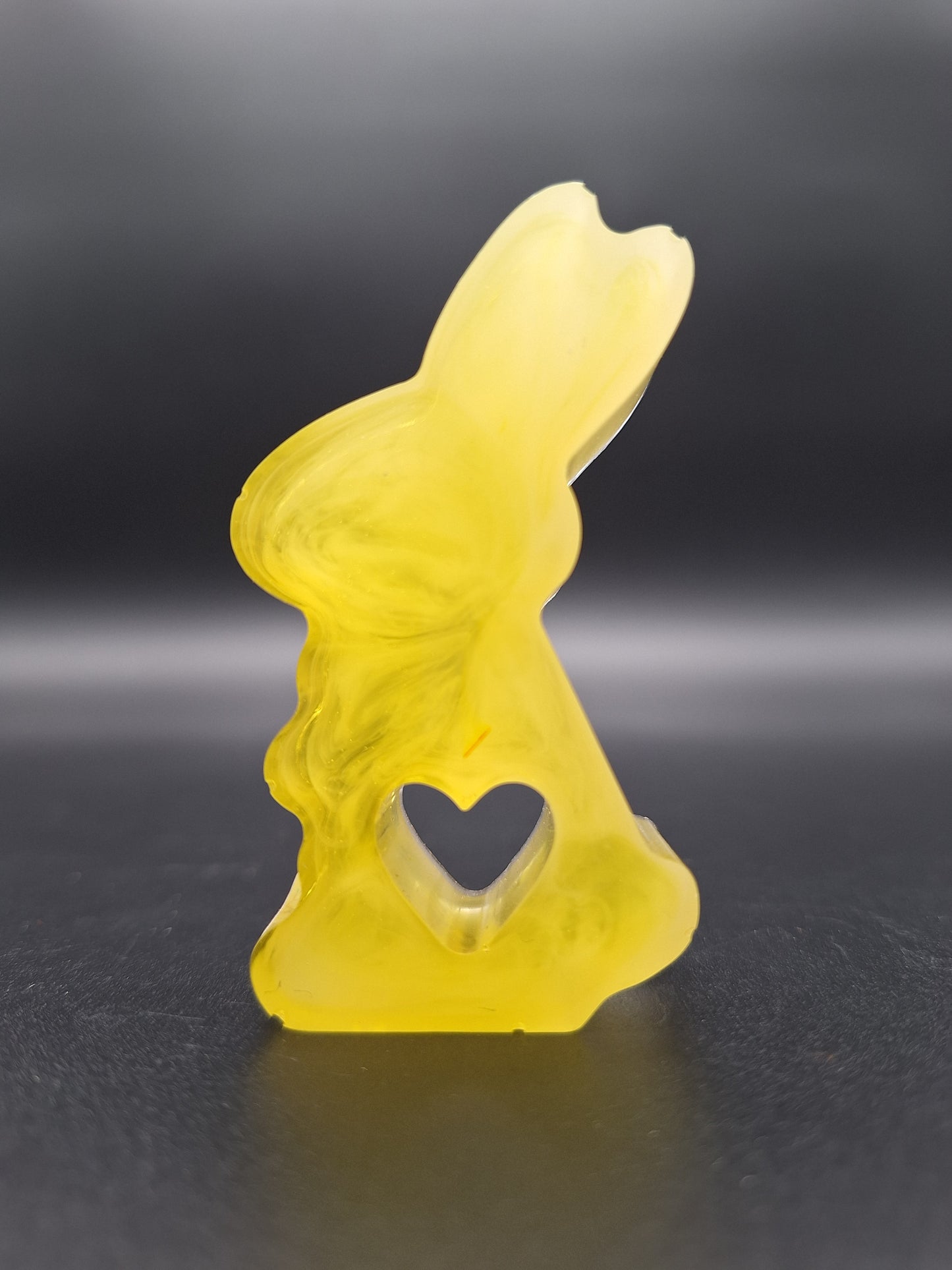 Dreier-Hasen-Set aus Epoxidharz | handgemachte Osterdeko