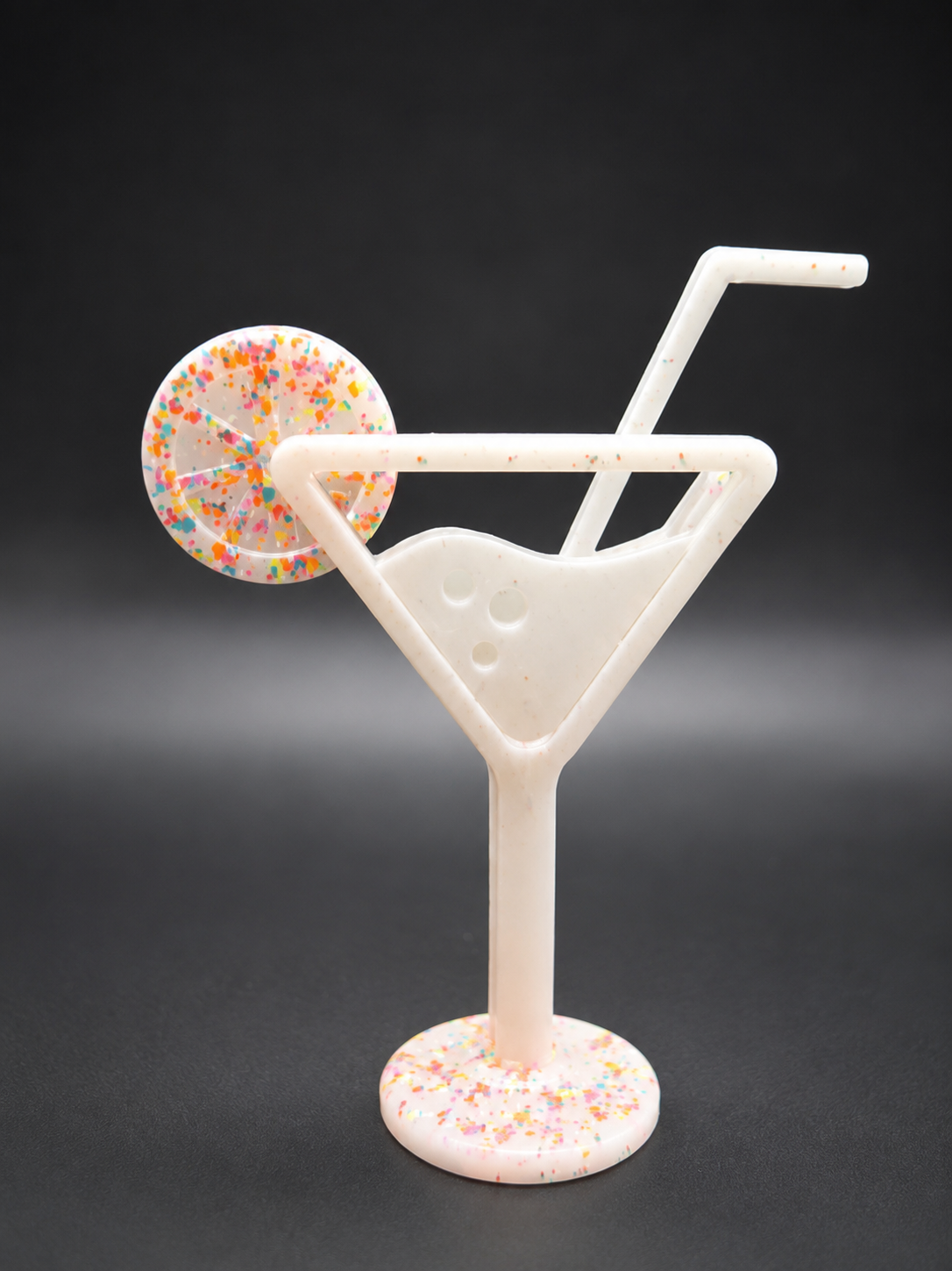 Cocktail Geldgeschenk aus Epoxidharz