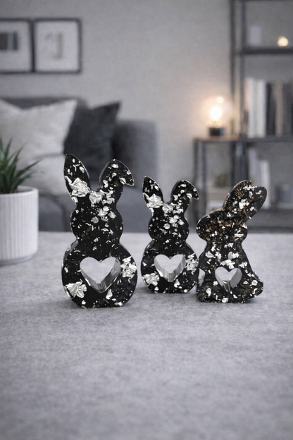 3er-Set Deko-Hasen – Stilvoll. Zeitlos. Charmant.